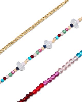 Semi Precious Stone Layered Bracelet