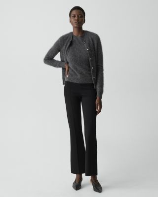 Kick Flare Compact Crepe Pants