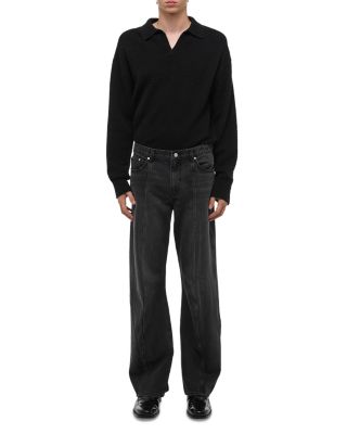 Gallery Relaxed Fit Ski Jeans in Faded Black