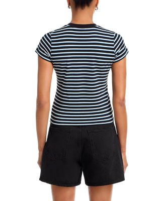 x Fruit of the Loom Striped Baby Tee