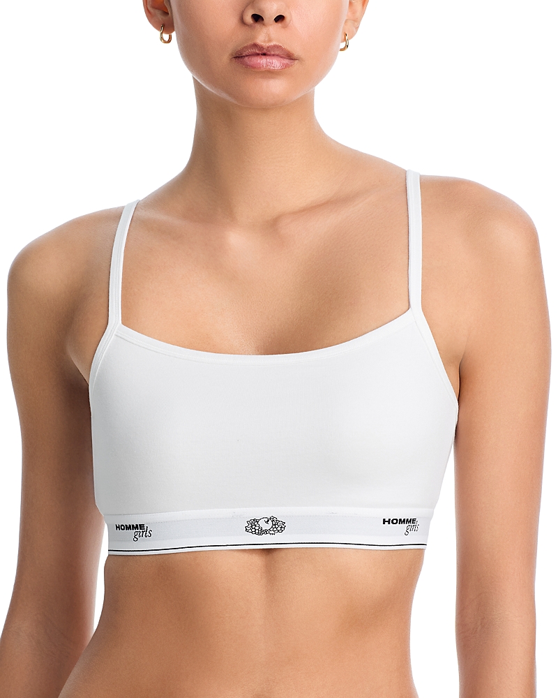 Hommegirls Cami Bralettes, Pack Of 3 In White