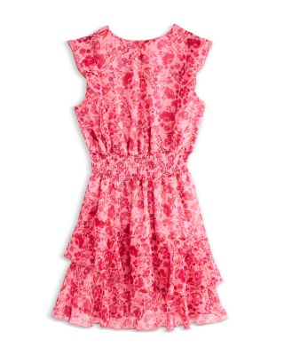 Girls' Printed Mini Dress, Little Kid, Big Kid - Exclusive