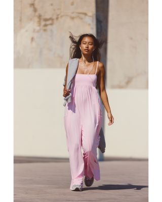 Free People Hot Shot Strappy Onesie Jumpsuit