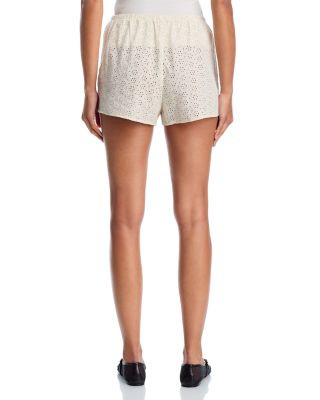 Women's Eyelet Boxer Shorts