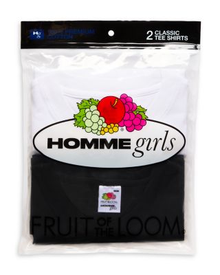x Fruit of the Loom Classic Tee, Pack of 2
