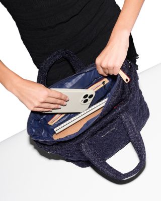 Metro City Small Shimmer Quilted Tote Bag