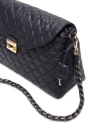 Crosby Lock Medium Quilted Shoulder Bag 