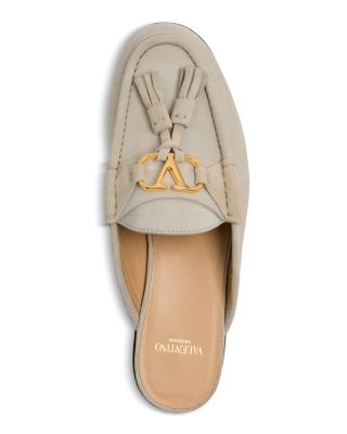 Women's VLogo Tassel Mules Loafers