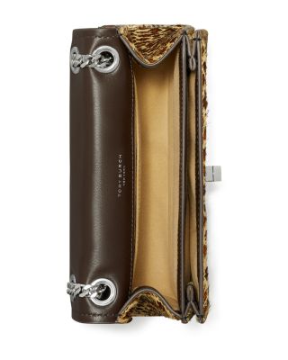 Kira Turnlock Calf Hair Shoulder Bag