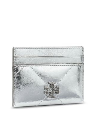 Kira Diamond Quilted Leather Card Case