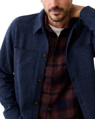 Boiled Wool Overshirt