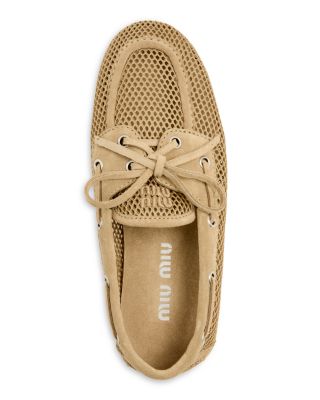 Women's Mesh Mocassini Flats