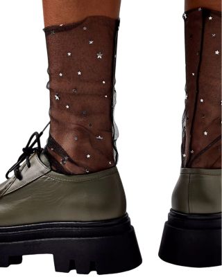 Starry Sky Tulle Socks