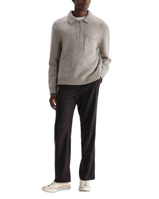 Alpha Quarter Zip Polo Sweater