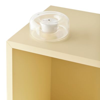 Amber Happy Votive Holder