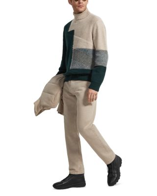 Cashmere and Mohair Turtleneck Sweater