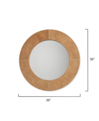 Cross Stitch Mirror, Buff