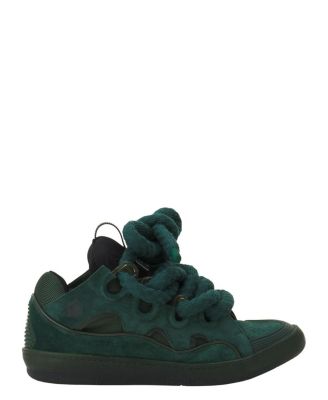  Curb Sneakers In Leather With Snake Laces