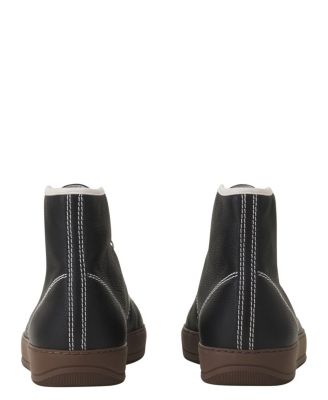  Dbb1 High-Top Leather Sneakers