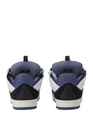  Curb Leather Sneakers