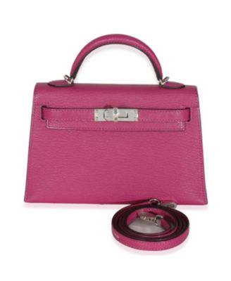 Mini Kelly 20 II Leather Handbag