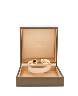  Bvlgari Bvlgari Cuff Bracelet 18K Rose Gold with Onyx and Diamonds