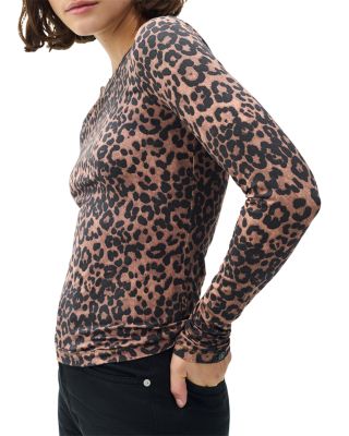 Luca Printed Long Sleeve Tee