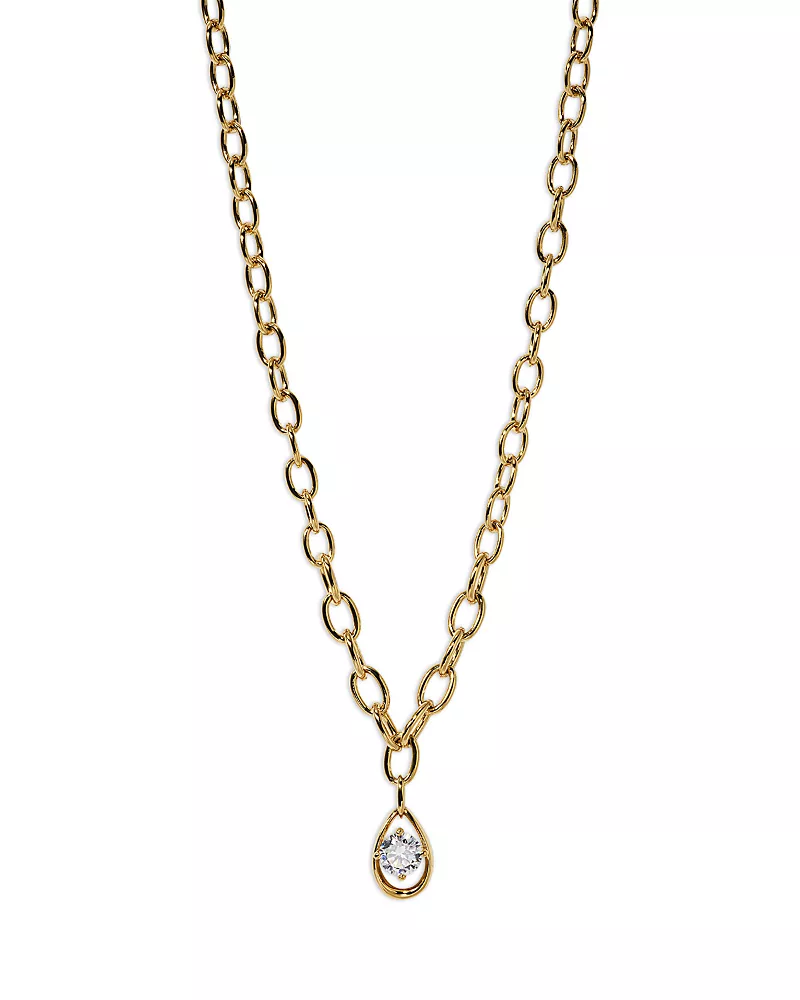 Nadri It Girl Cubic Zirconia Chain Pendant Necklace, 16