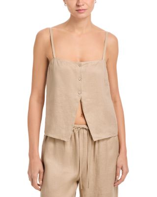 The Linen Camisole & Wide-Leg Pants