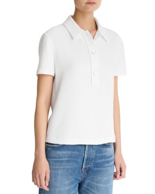 Crepe Short Sleeve Polo 