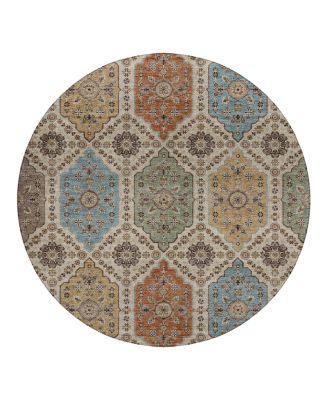 Dalyn Rug Company Silk Road SR7 Round Area Rug, 8'0"x8'0"