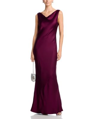Low Back Drape Gown