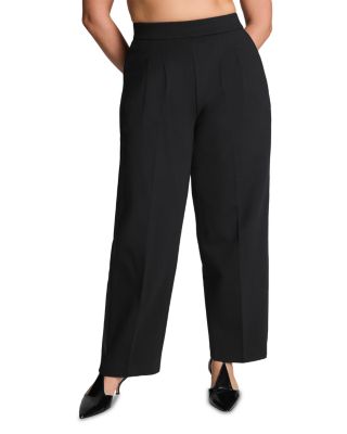 Ponte Pleated Pants