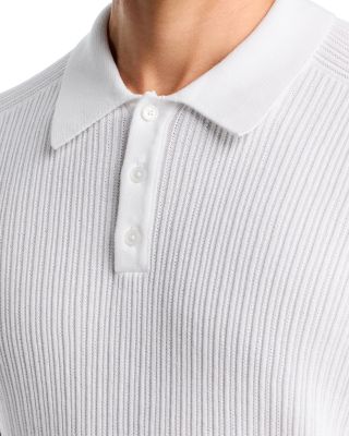 Textured Stitch Polo Shirt