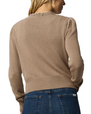 Montana Crewneck Cardigan Sweater