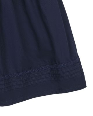 Girls&#39; Organic Puff Sleeve Pintuck Sateen Party Dress - Little Kid, Big Kid