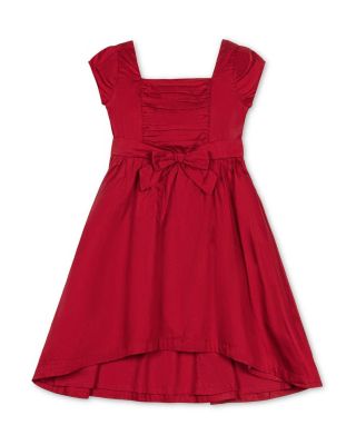 Girls' Organic Cap Sleeve High Low Sateen Party Dress - Little Kid, Big Kid