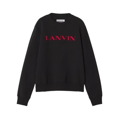 Lanvin Embroidered Cotton Sweatshirt