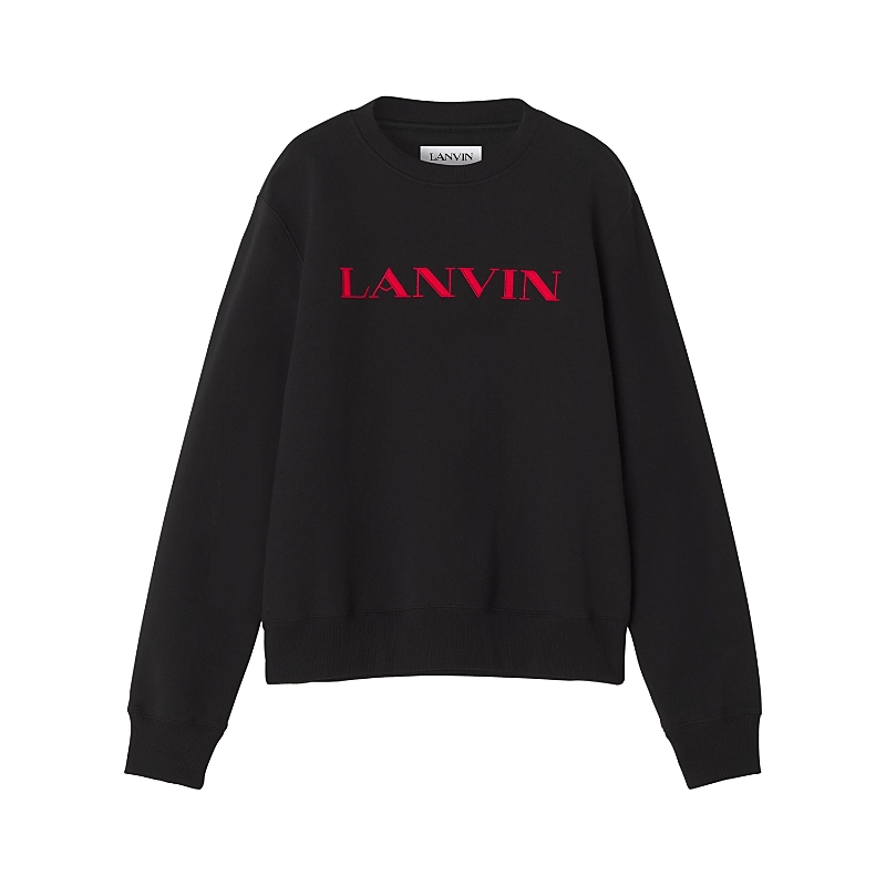 Lanvin Embroidered Cotton Sweatshirt