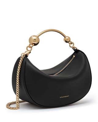 Crescent Moon Small Leather Crossbody