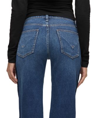 Rosie High Rise Wide Leg Jeans in Deep Ray