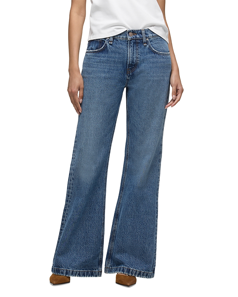 Hudson Rylee Low Rise Flare Jeans in Spotlight