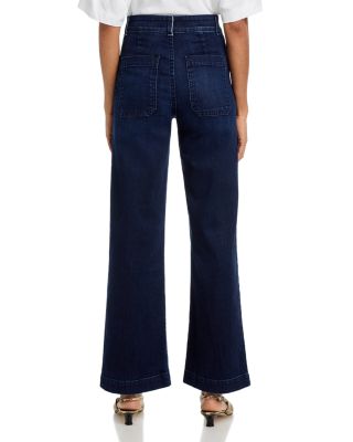 Sailor High Rise Wide Leg Jeans in Bruiser