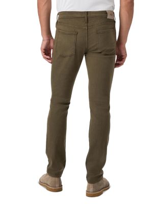 Normandie Straight Fit Jeans in Olive Branch