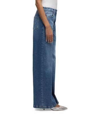Jodie High Rise Wide Leg Jeans in Lunar