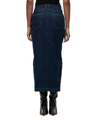 Reconstructed Denim Skirt