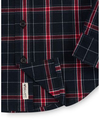 Boys' Organic Long Sleeve Stretch Poplin Shirt - Little Kid, Big Kid