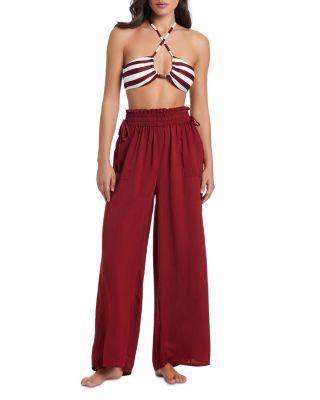 Wide Leg Pants Swim Cover Up