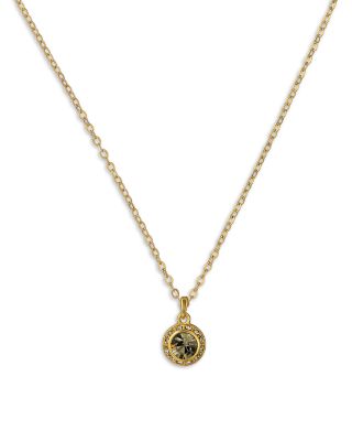 Soltell Solitaire Sparkle Crystal Pendant Necklace, 18.8"