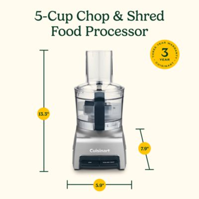 5 Cup Chop &amp; Shred Food Processor